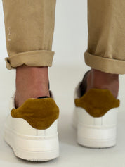 Scarpa somart bottolato ocra AR01