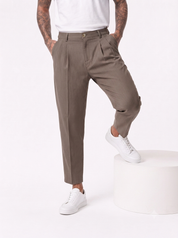 NOMAD AD45 Pantalone carrot con pince fango