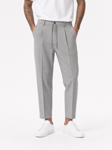 ESPERIA Pantalone con coulisse taupe