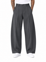 COMPTON Pantalone palazzo grigio