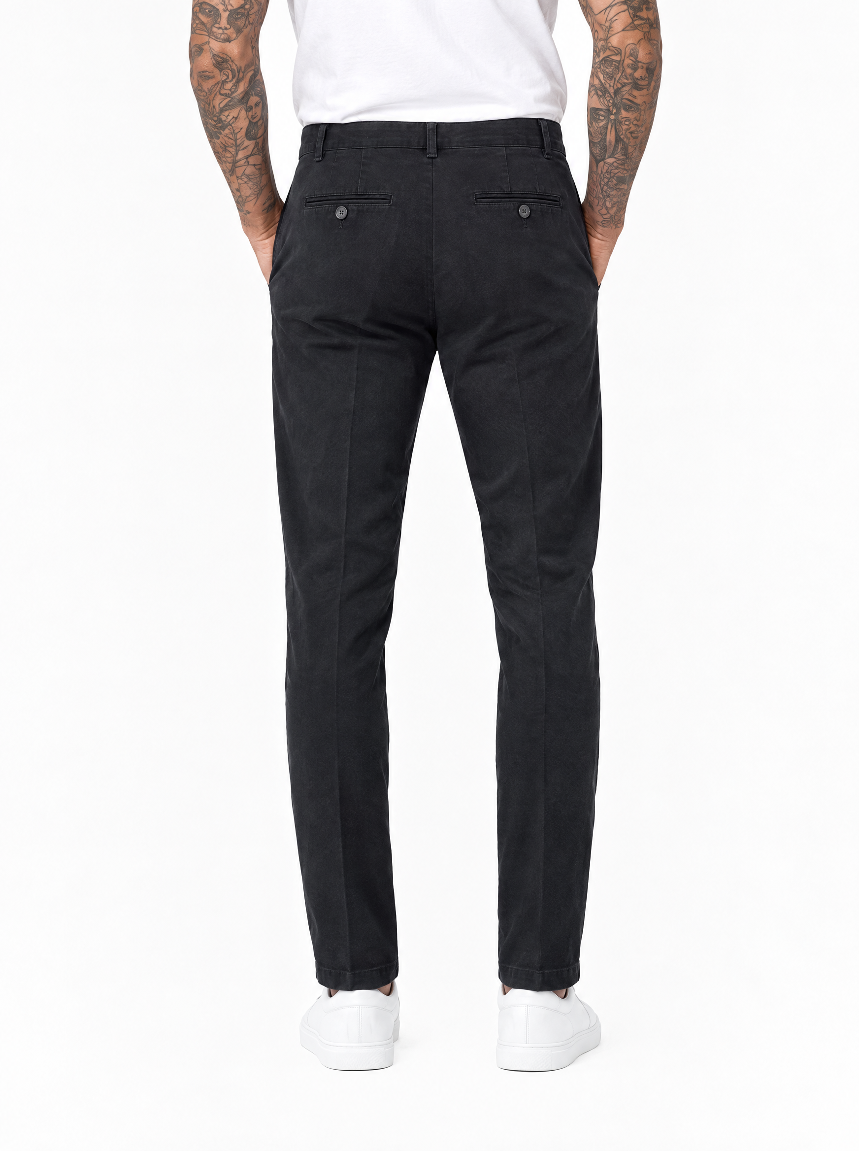 SIRIUS Pantalone slim fit nero