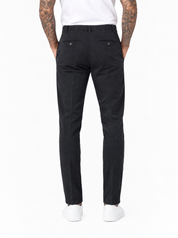 SIRIUS Pantalone slim fit nero