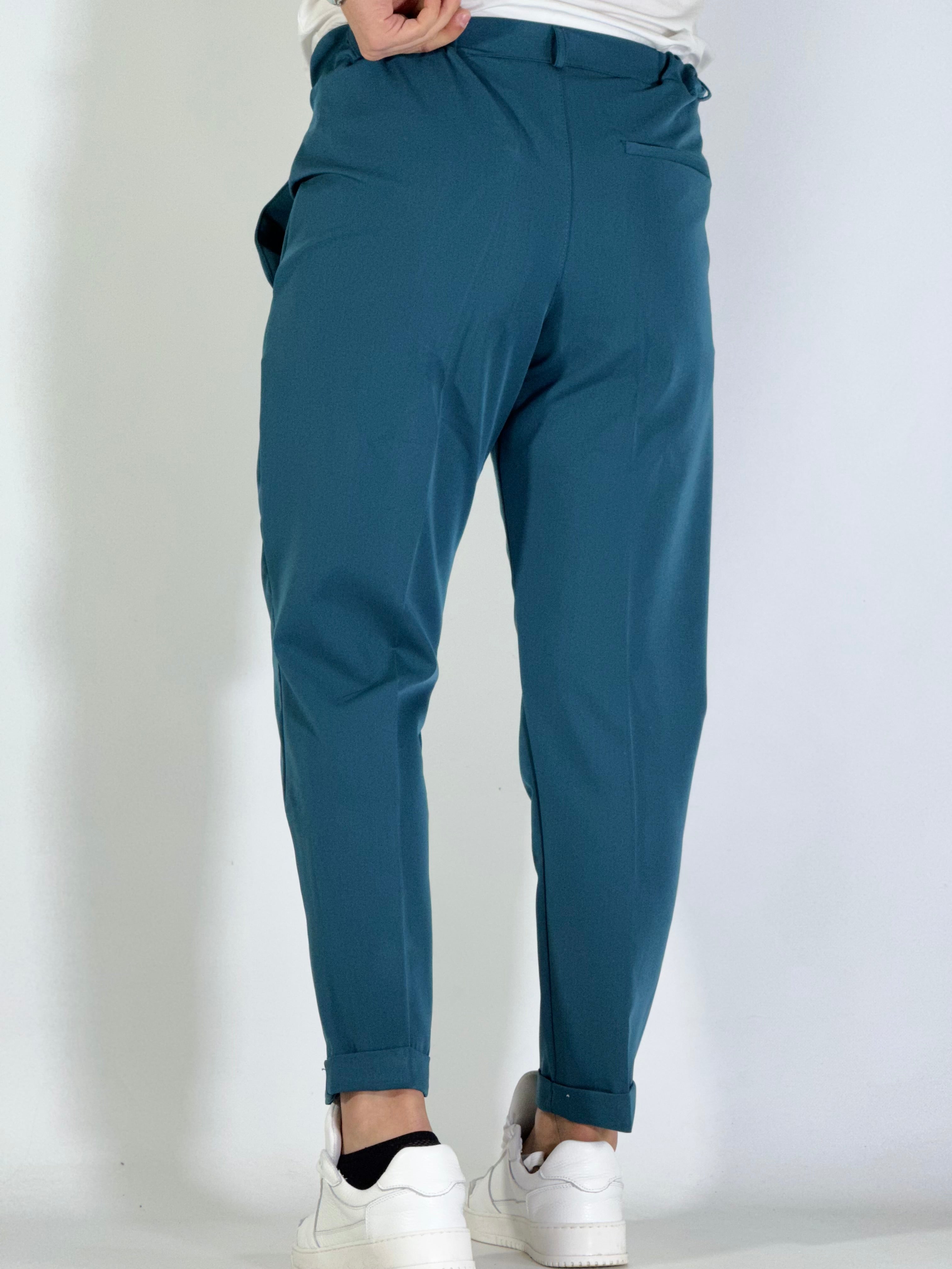 Pantalone elegante ottanio UM486