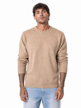 Girocollo rasato beige W86020