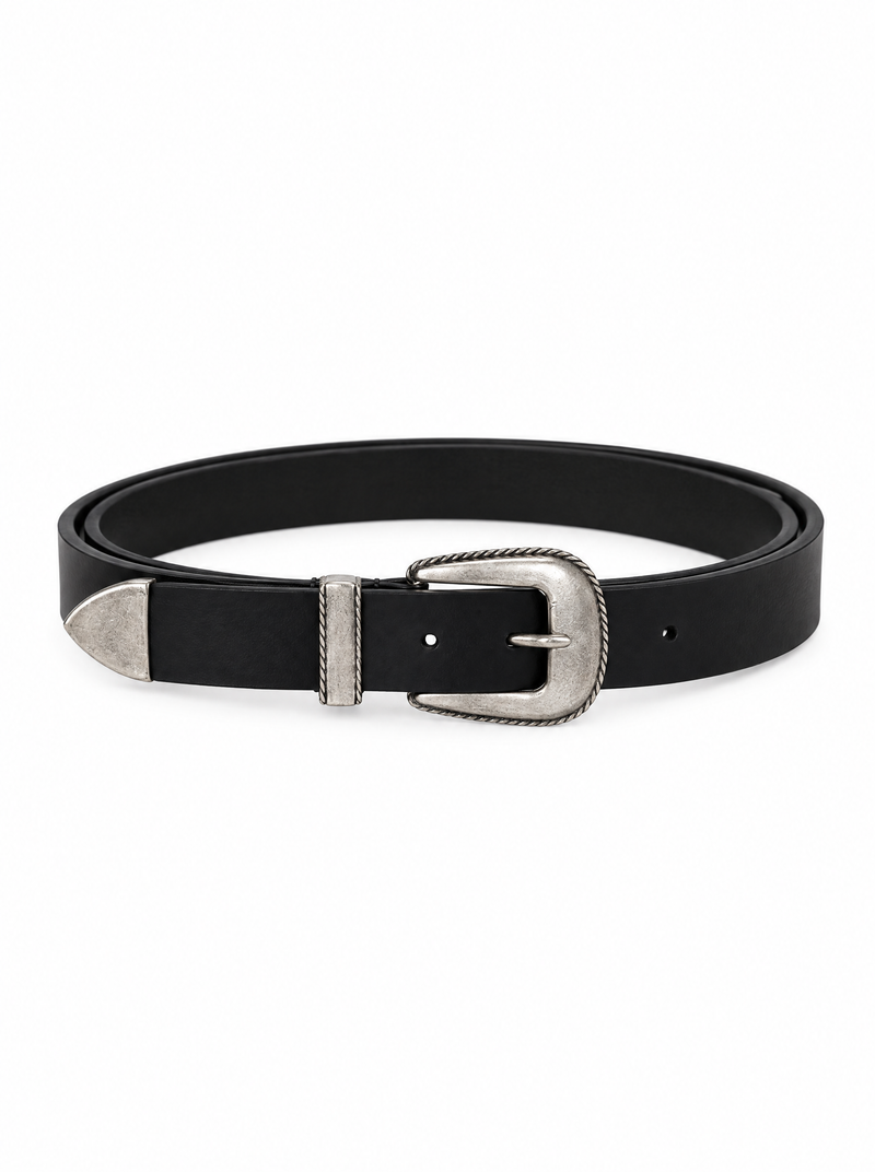 Cintura simple nera 030