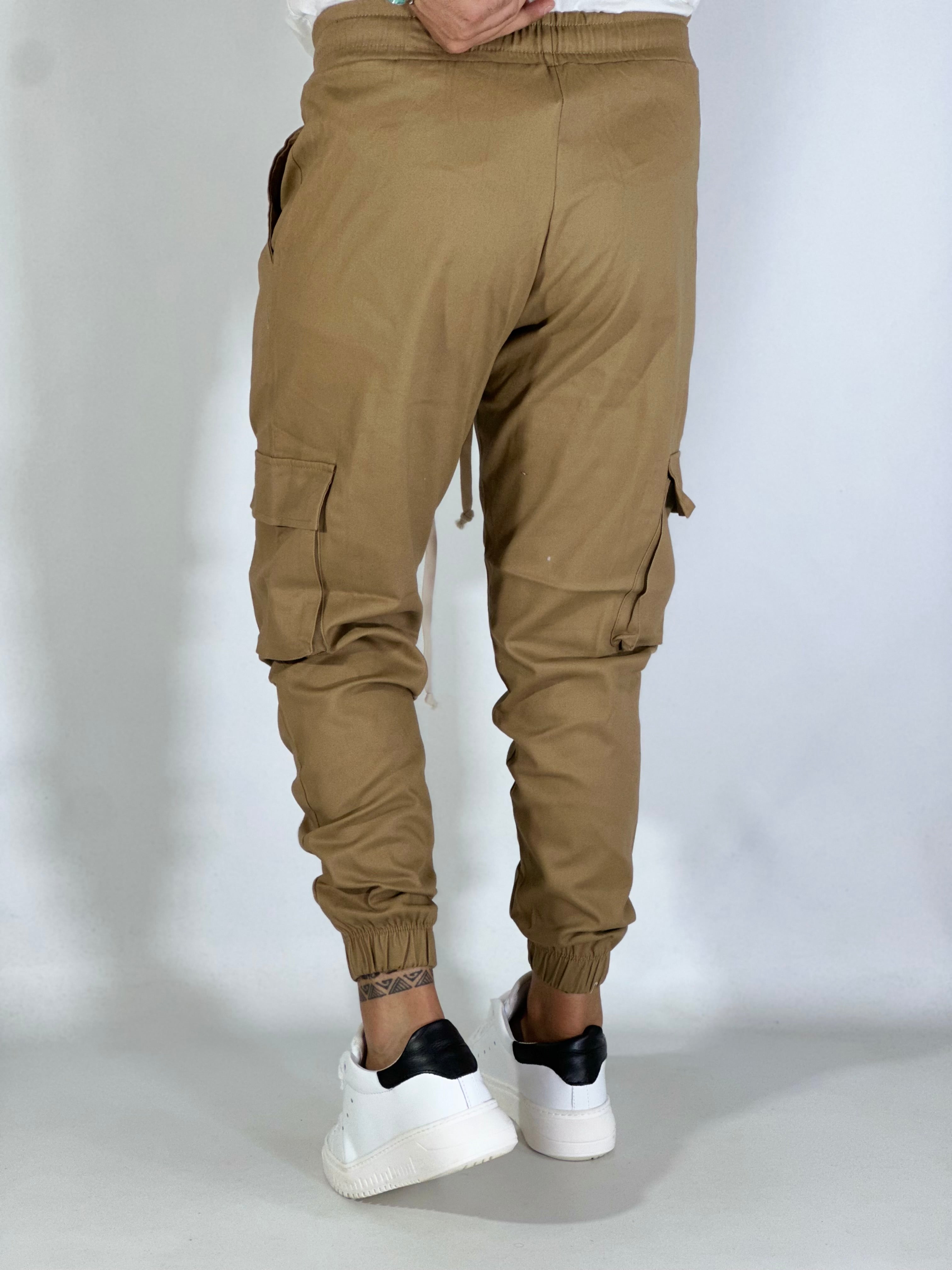 Pantalaccio cargo camel AG30/CUBI