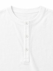 NOTORIUS t-shirt serafino panna