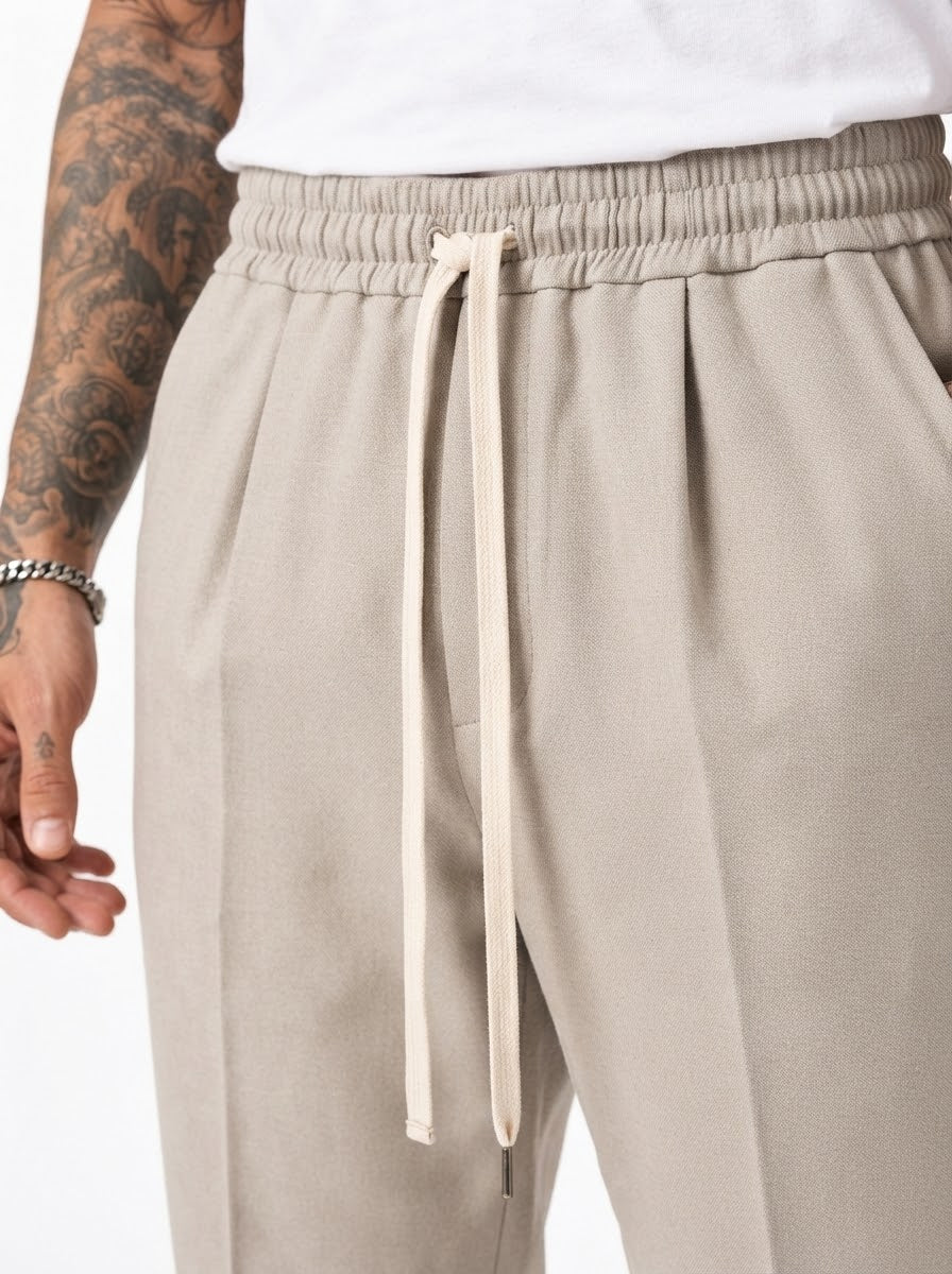 Pantalaccio carrot beige DC018078