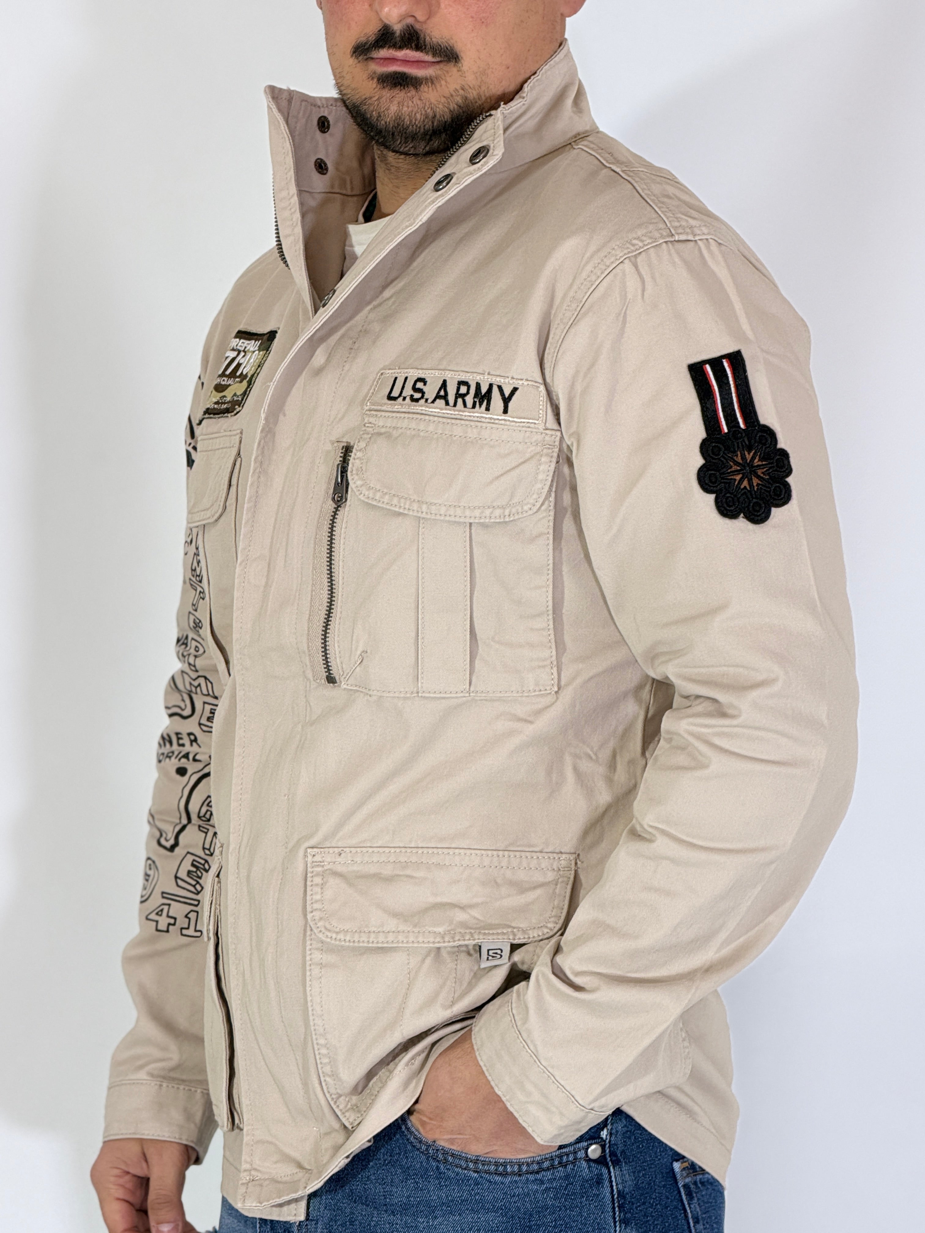 Field jacket beige LANCASTER