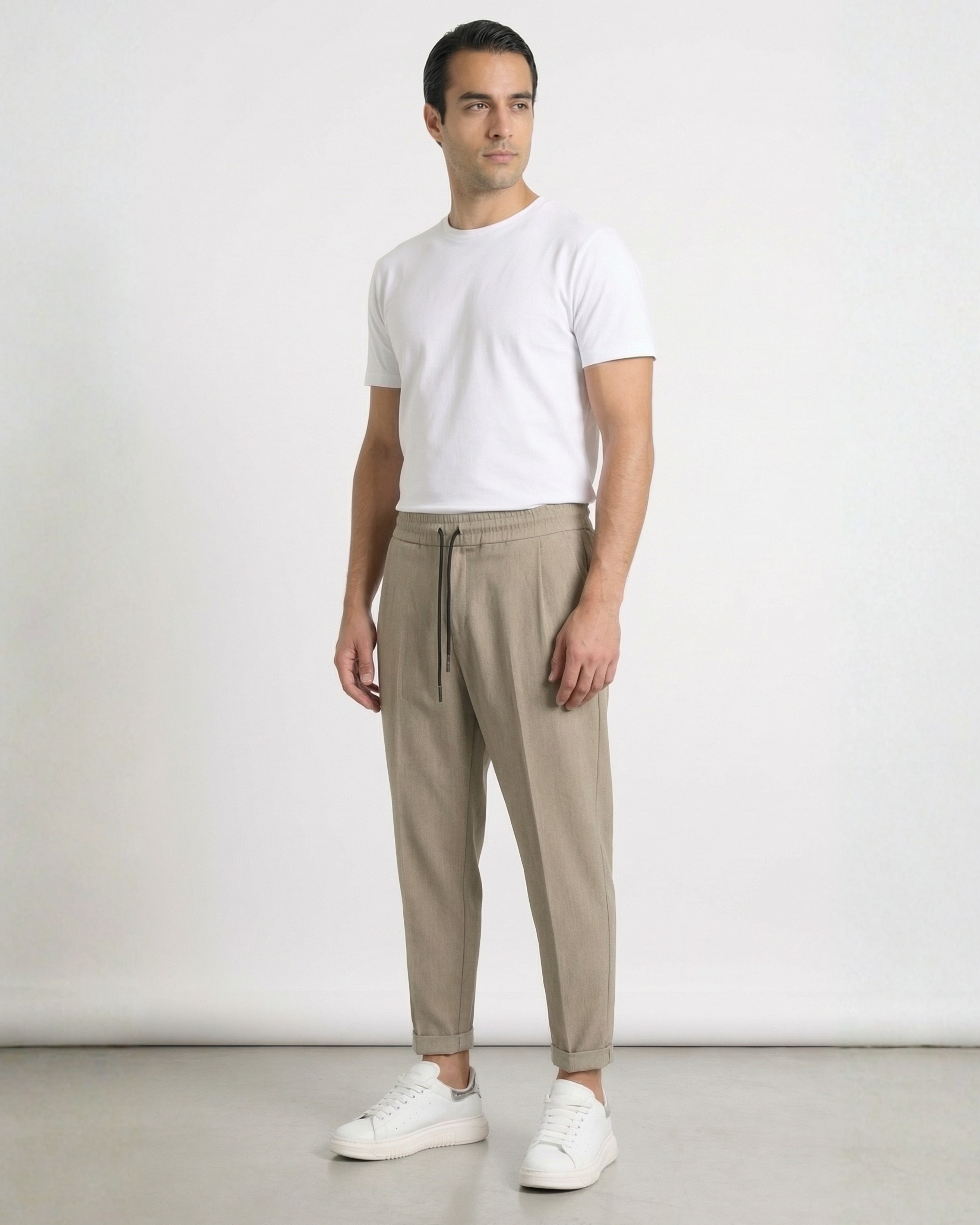 Havana · Pantalaccio japan con pinces beige