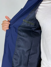 Trench primaverile blu WHITNEY