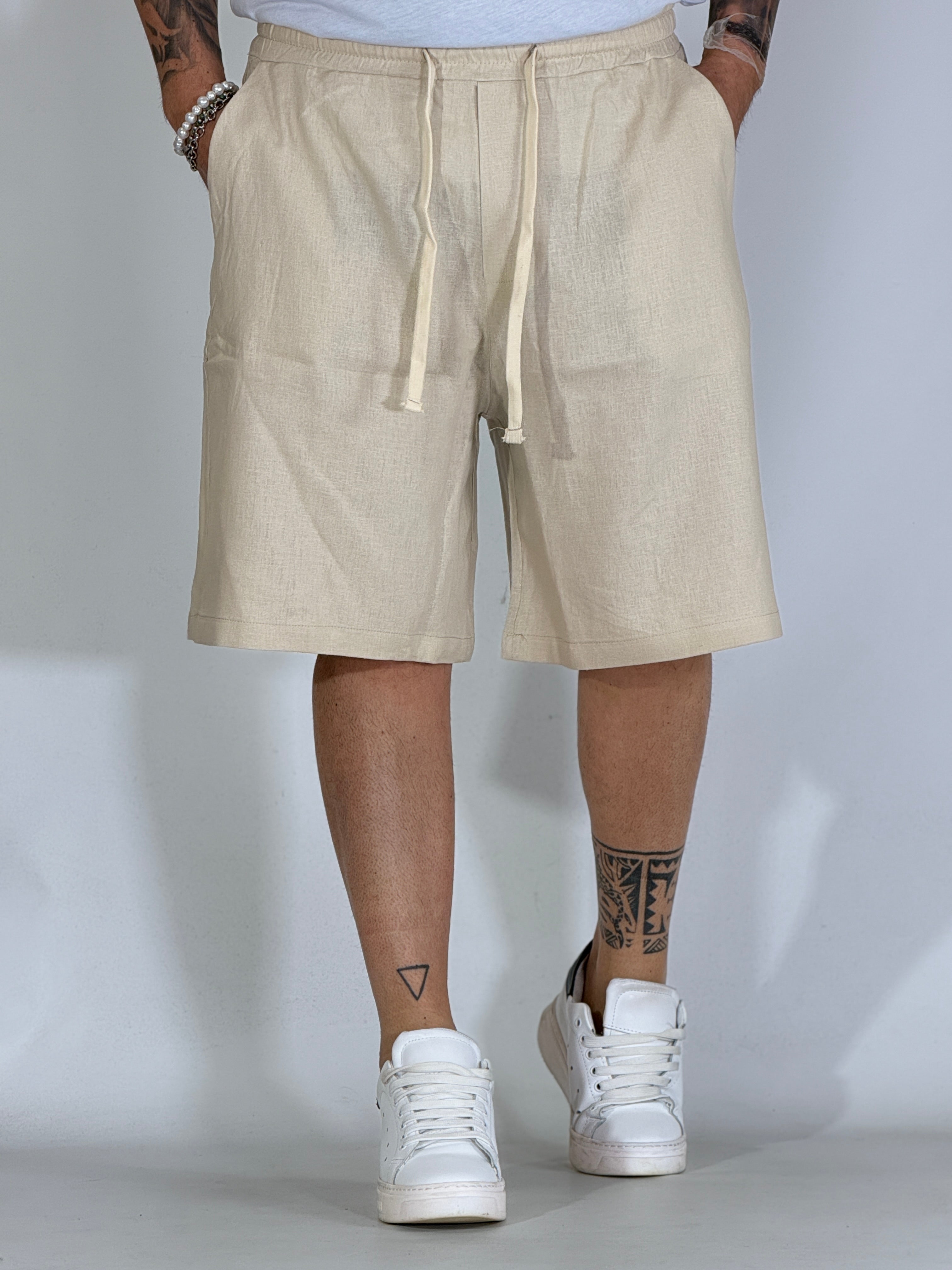 Bermuda lino beige CHILL