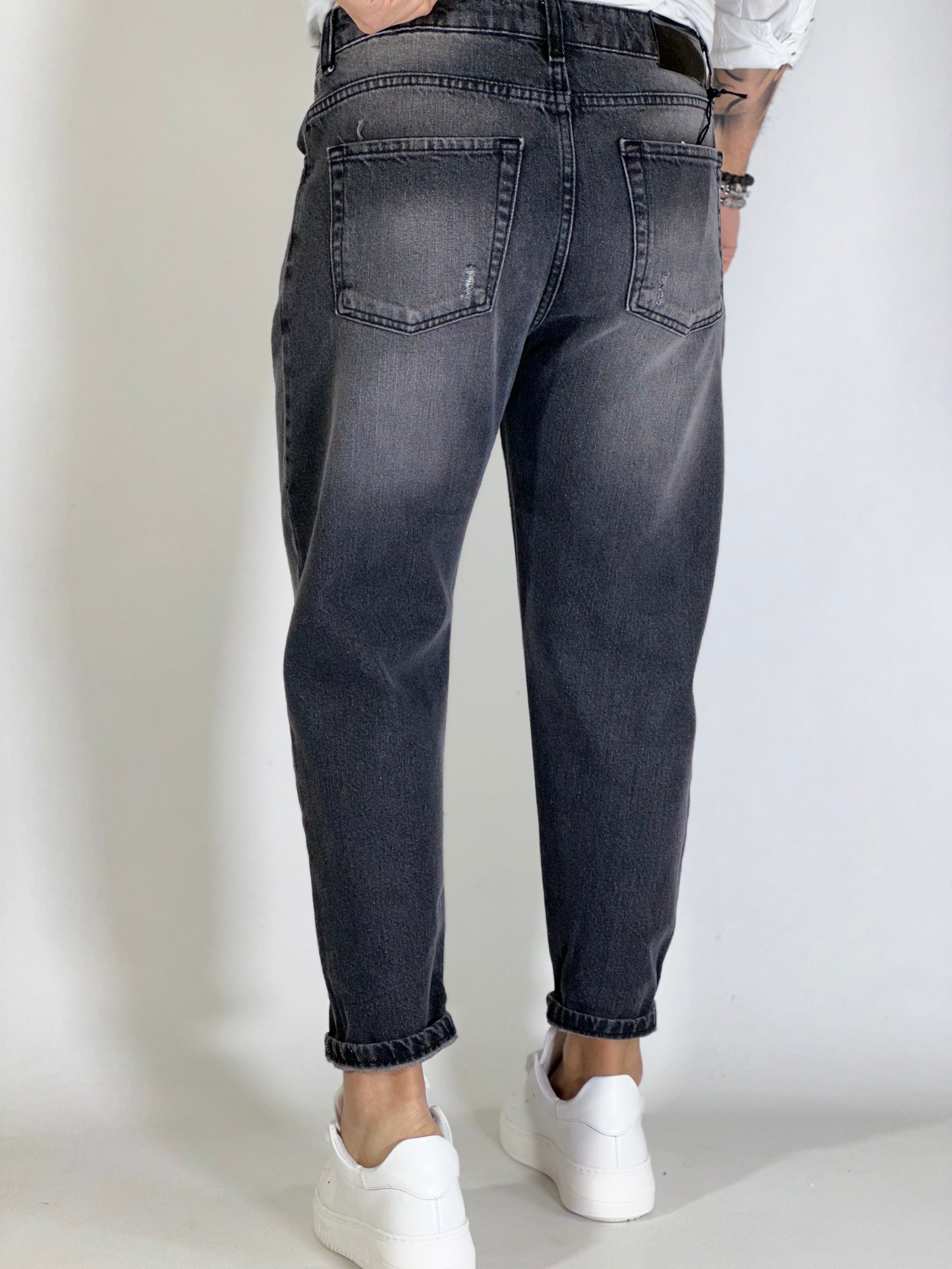 Jeans loose fit cenere BLKS3001