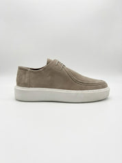 N73 Mocassino casual camoscio beige