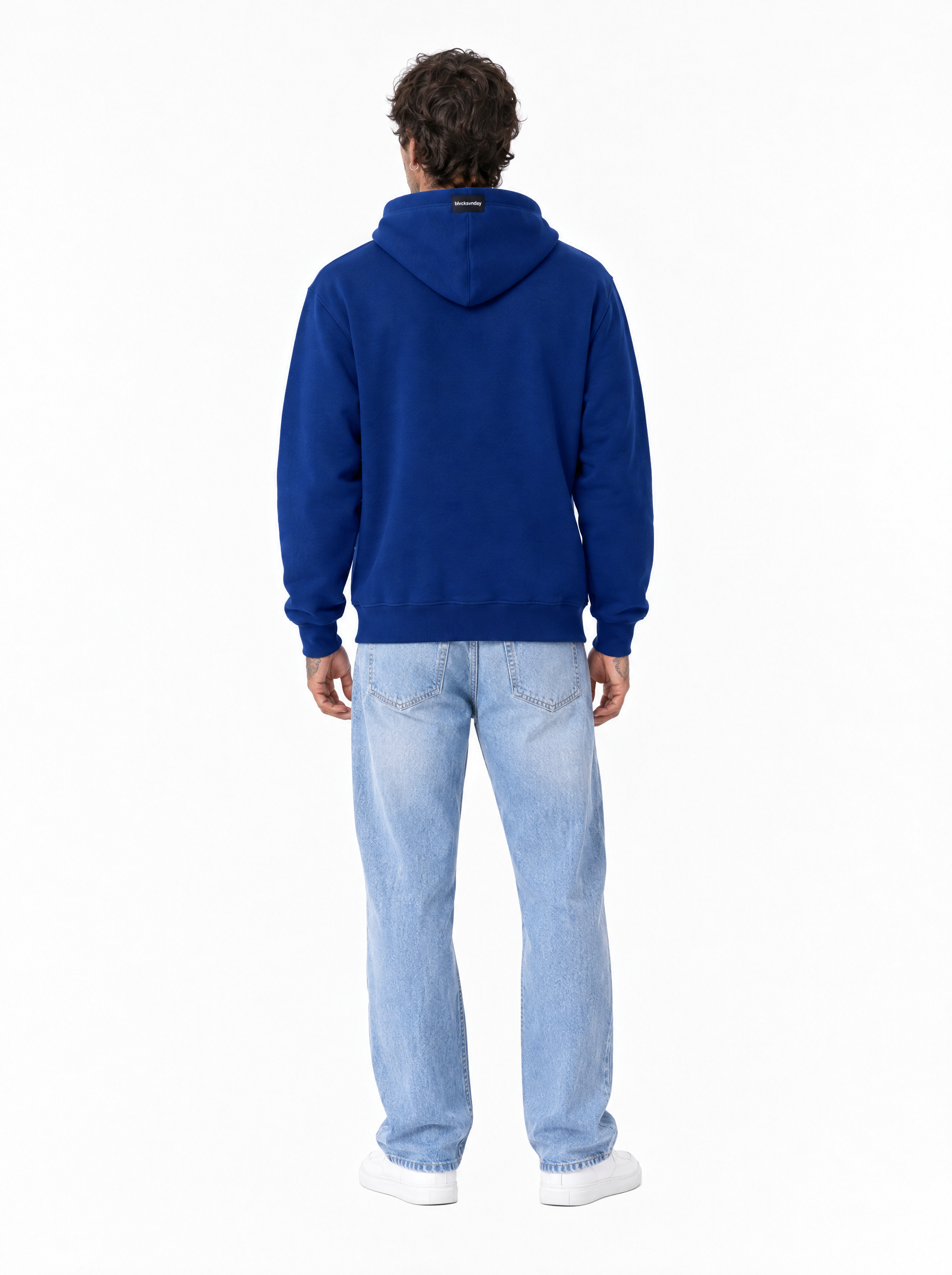 WILLIAMS felpa boxy royal