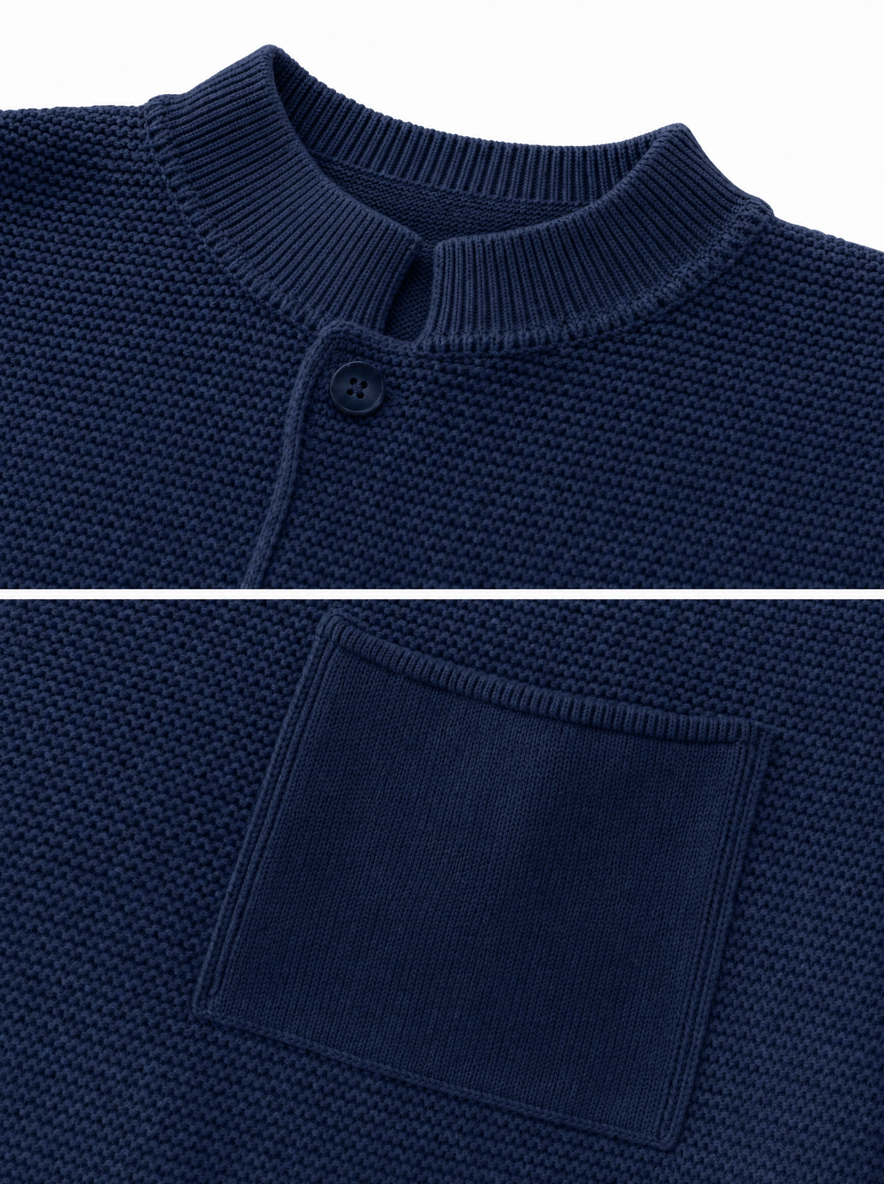 MORGAN cardigan coreano blu
