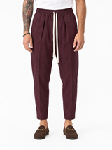 Pantalaccio carrot bordeaux DC018078
