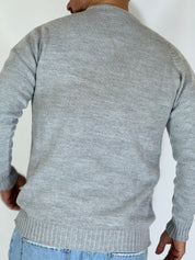 Grove · Maglione rasato perla