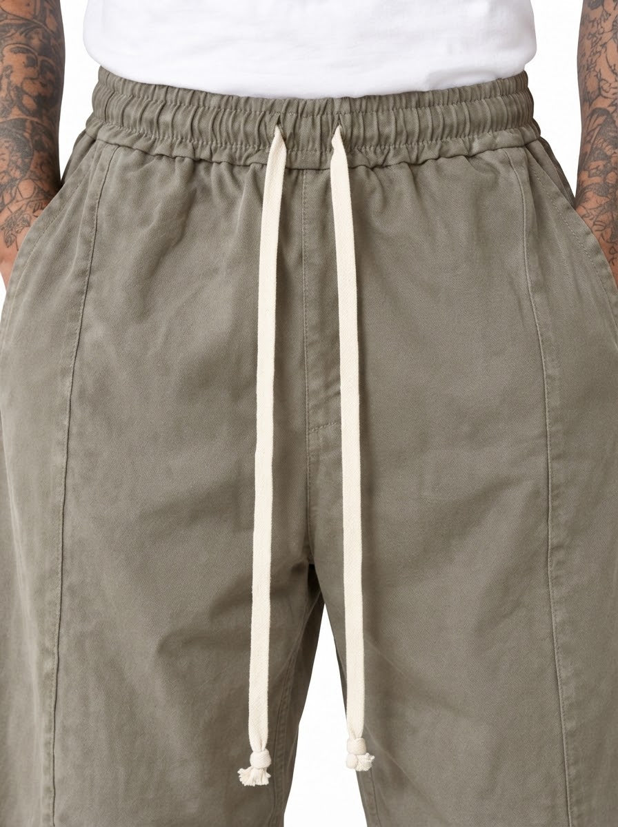 Pantalaccio oversize tortora AD202501