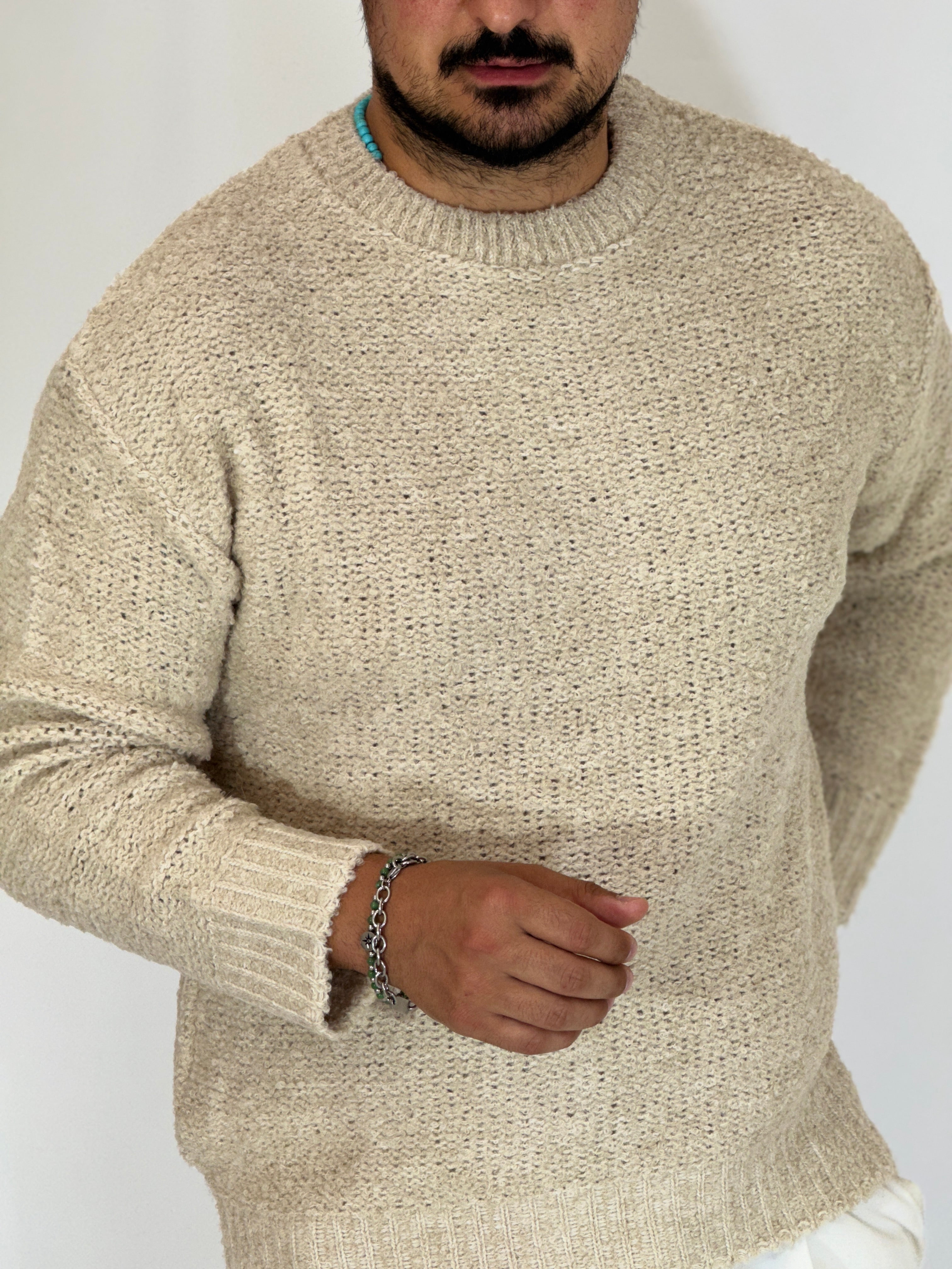 Girocollo boucler corda A464