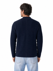 MORGAN cardigan coreano blu