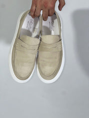 Mocassino casual camoscio BEIGE DR801