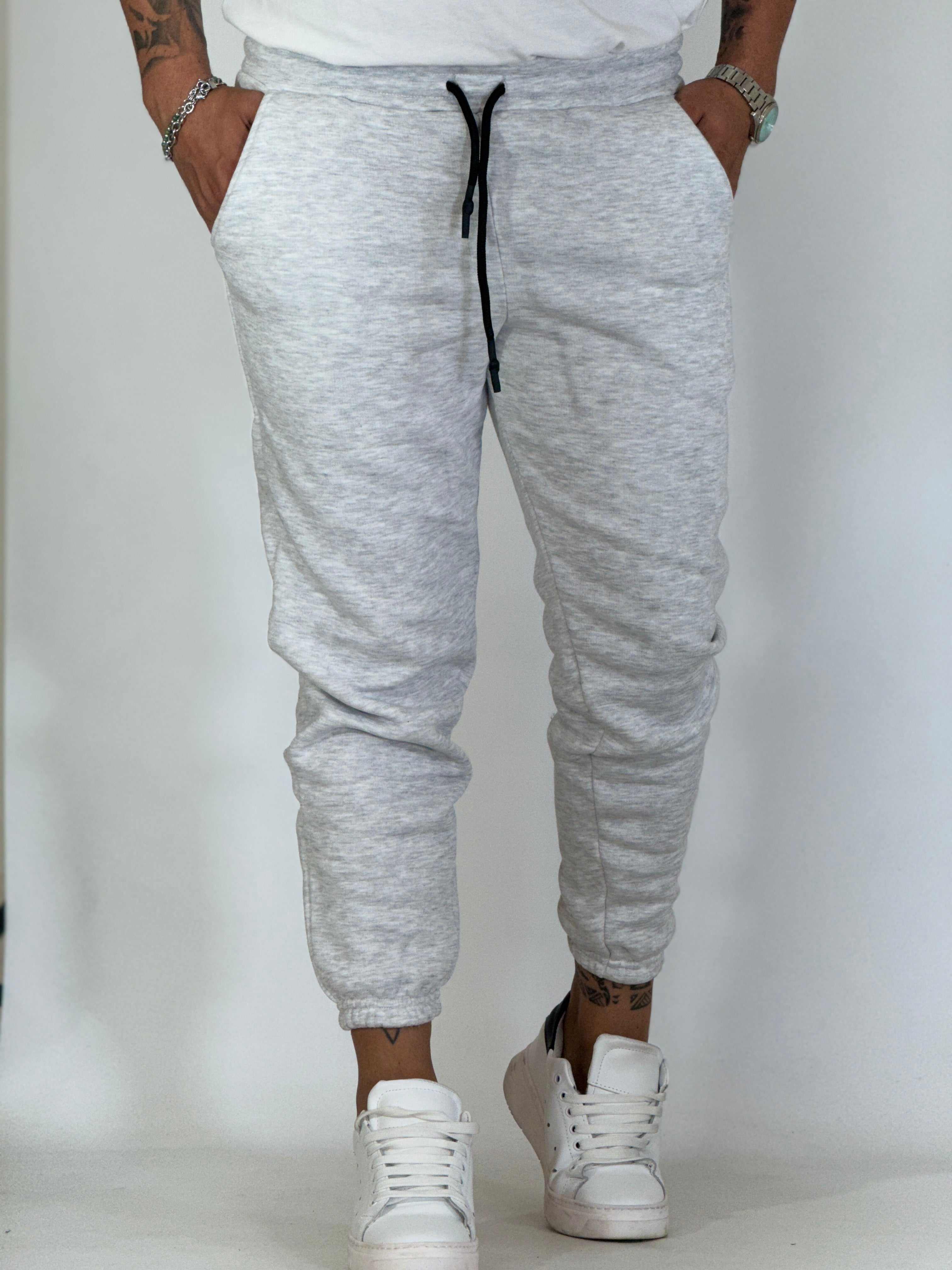 Pantalone tuta basic grigio COST