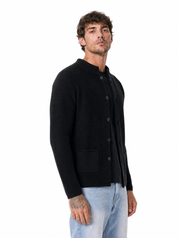 MORGAN cardigan coreano nero