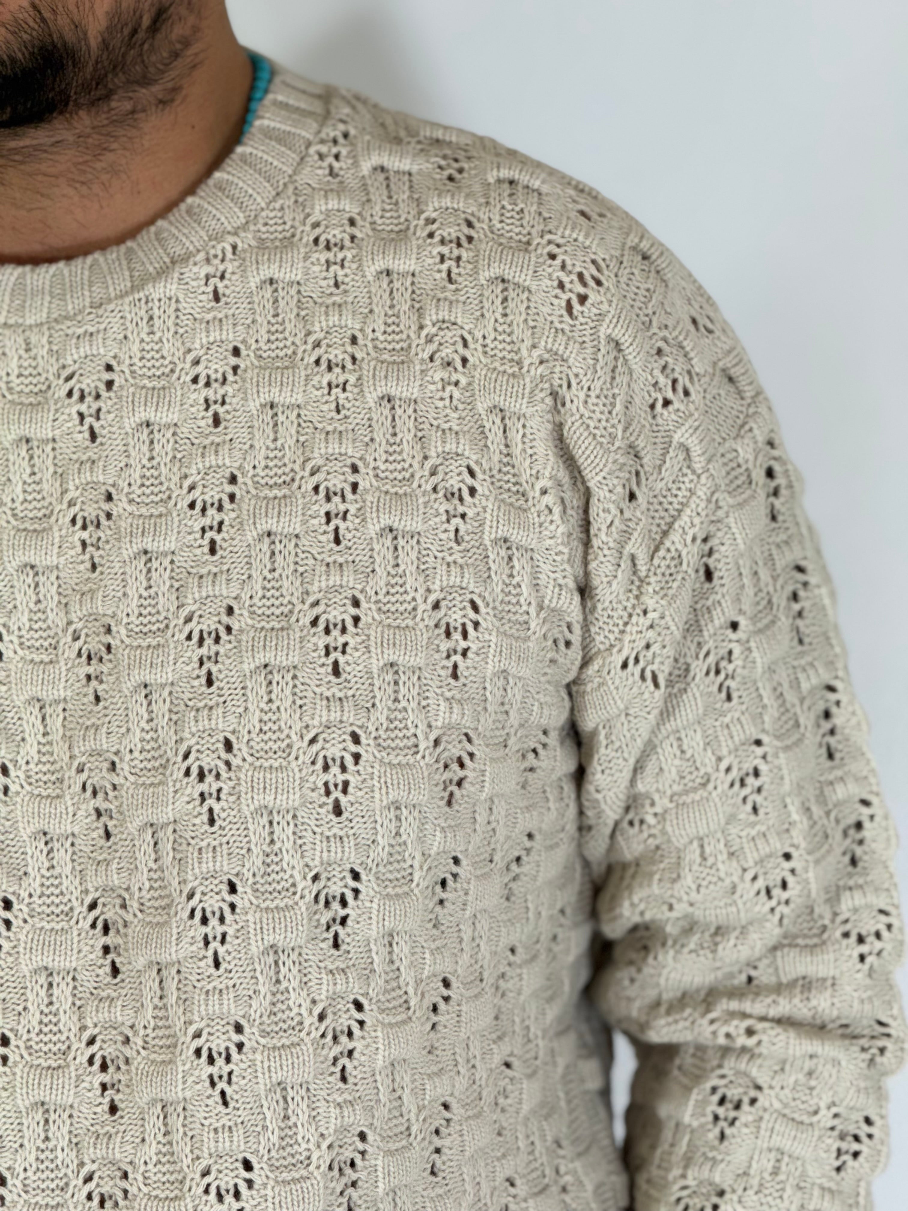 Maglione sabbia AUSTIN