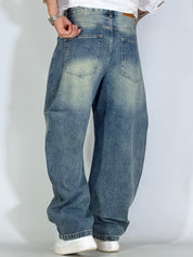 Jeans balloon sabbiato WJ04