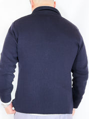 ONE · Cardigan giacca blu
