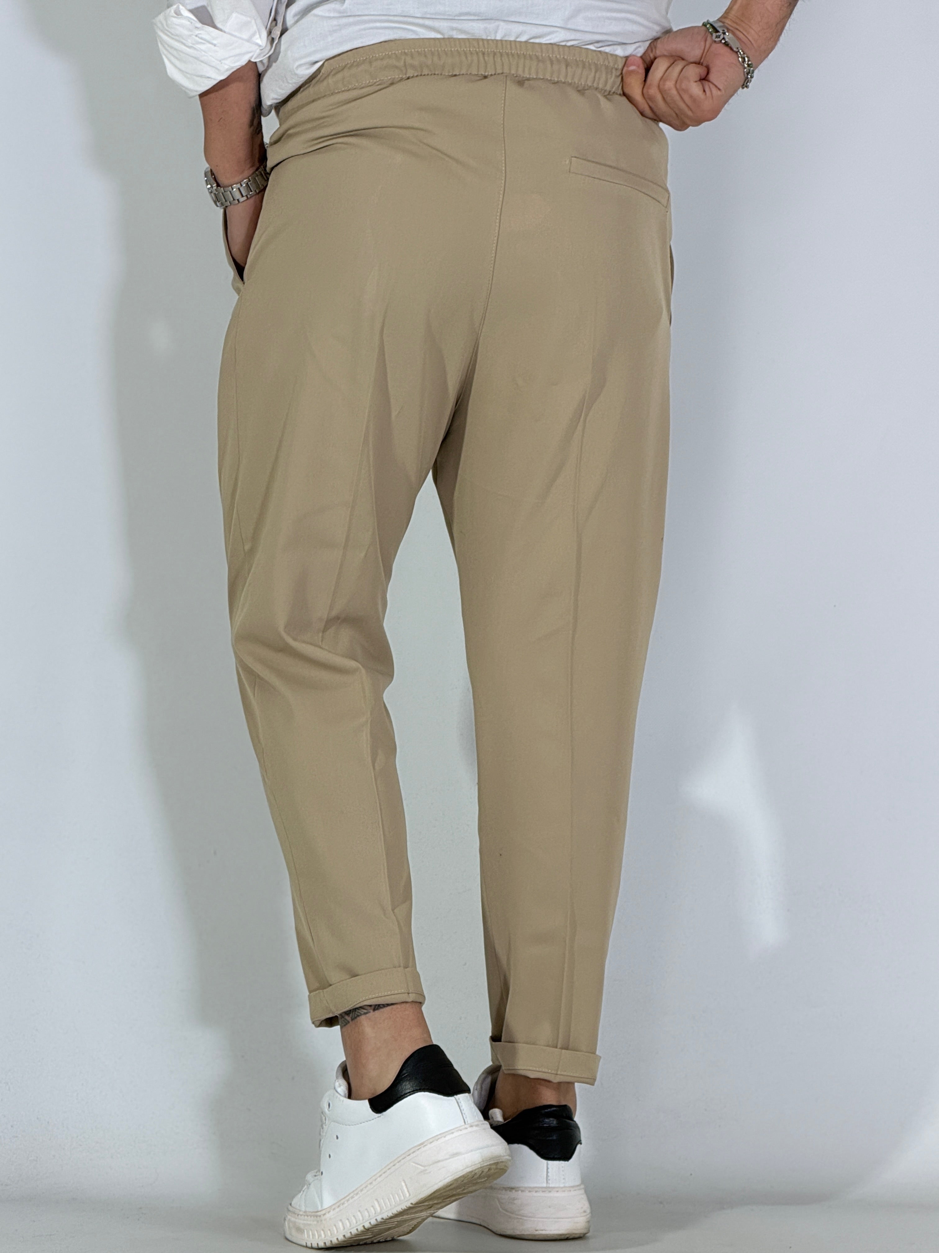 Bridge · Pantalaccio beige 323