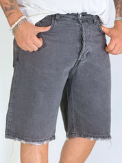 Bermuda jeans cenere scuro CR2780