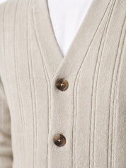MACE Cardigan sciallato avorio