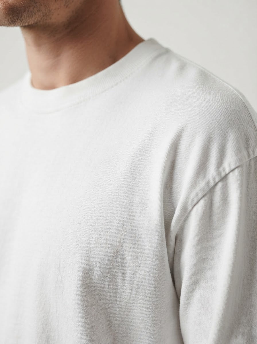 YAMAL Maglia long sleeve panna