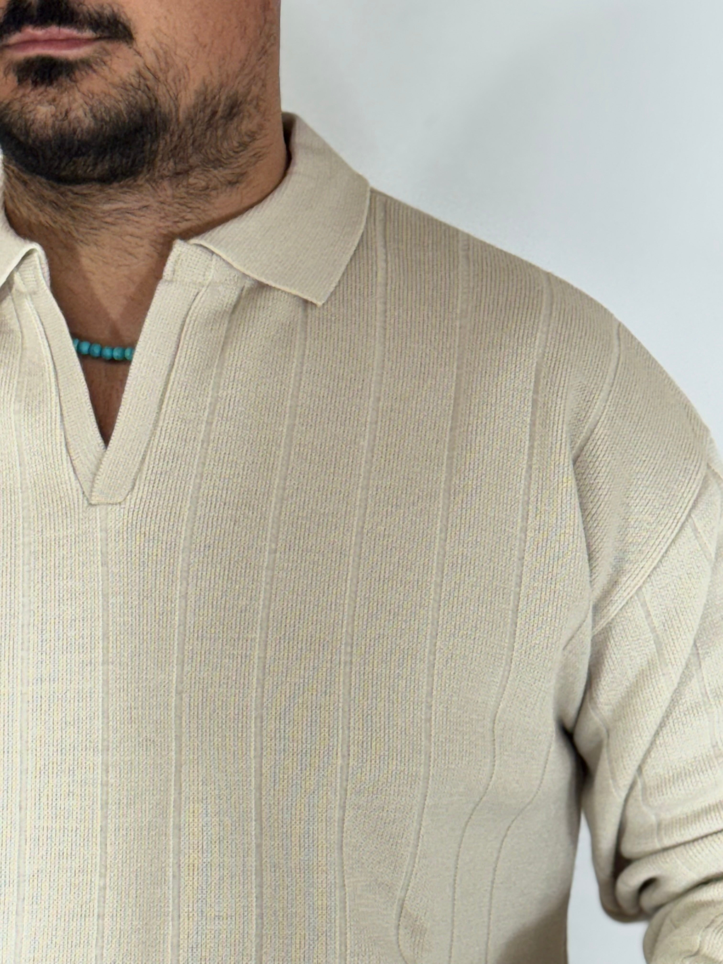 Polo DERBY crema A452