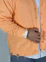 Cardigan salmone TBS2603