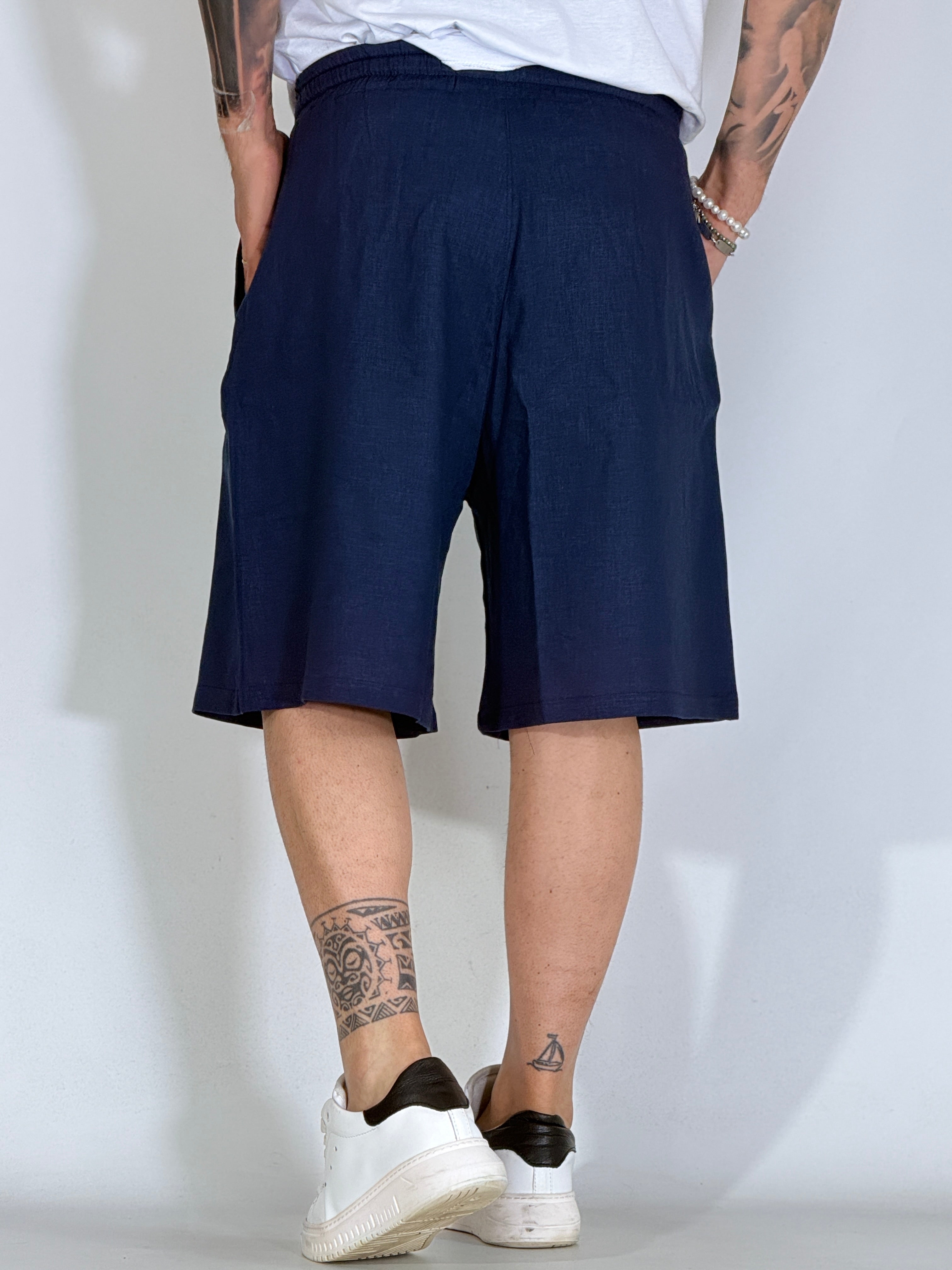 Bermuda lino blu CHILL