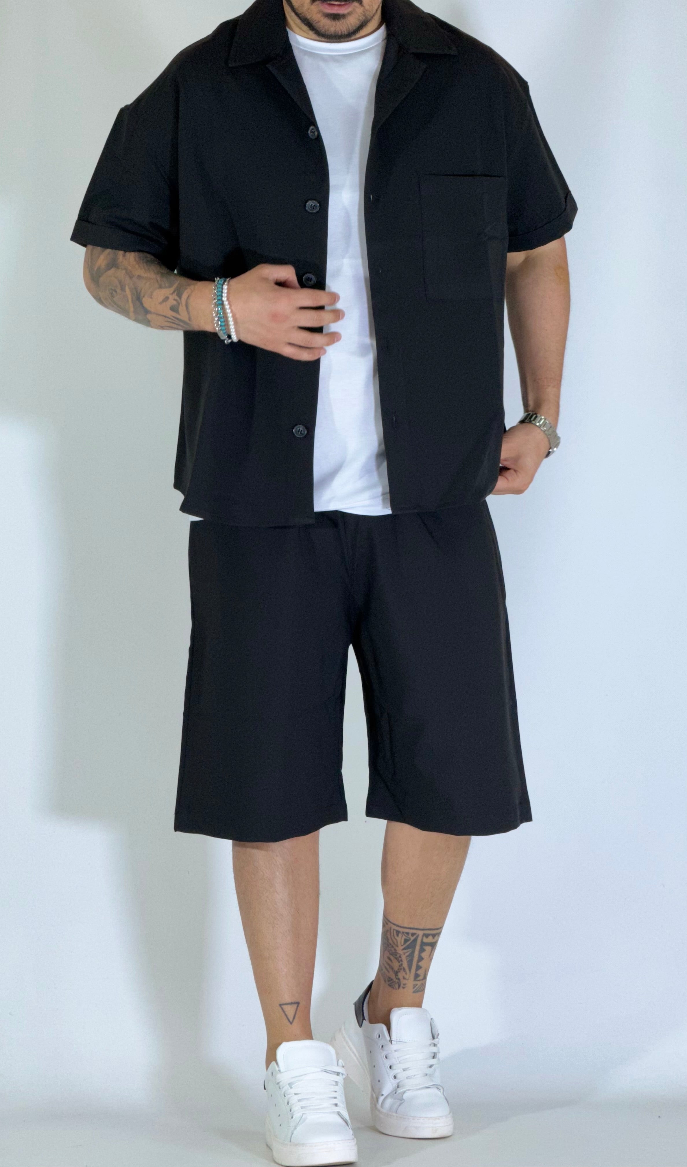 Coordinato sommelier nero GPE552