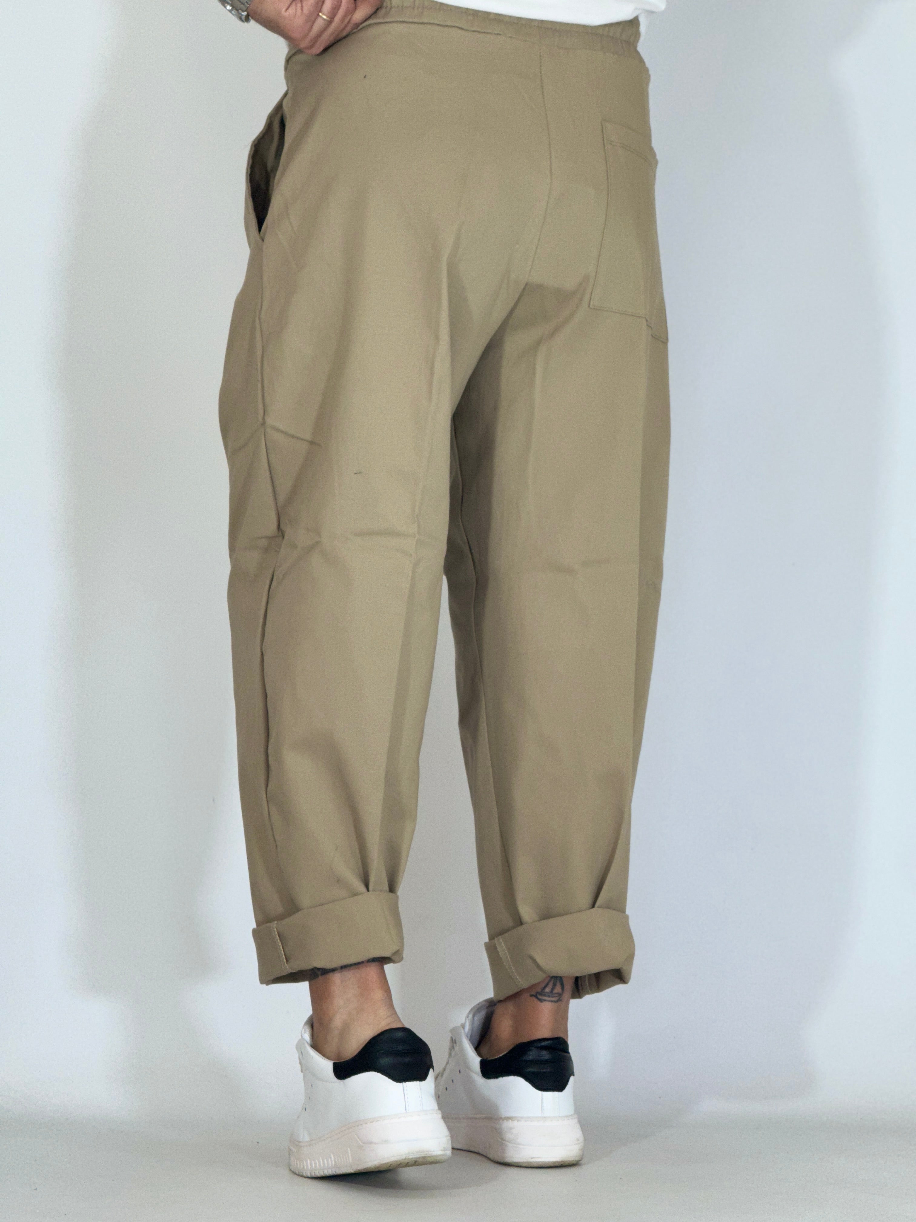 Pantalone japan beige 018101