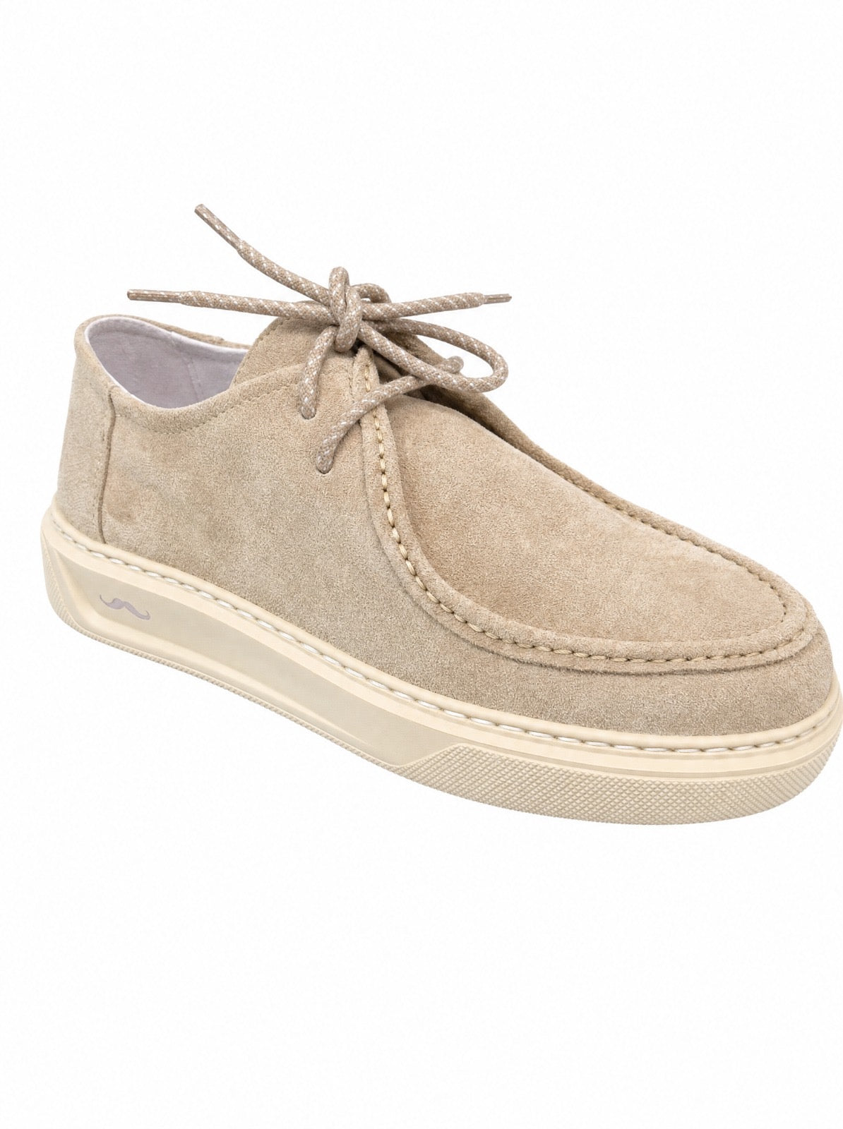 BT73 Mocassino casual camoscio beige