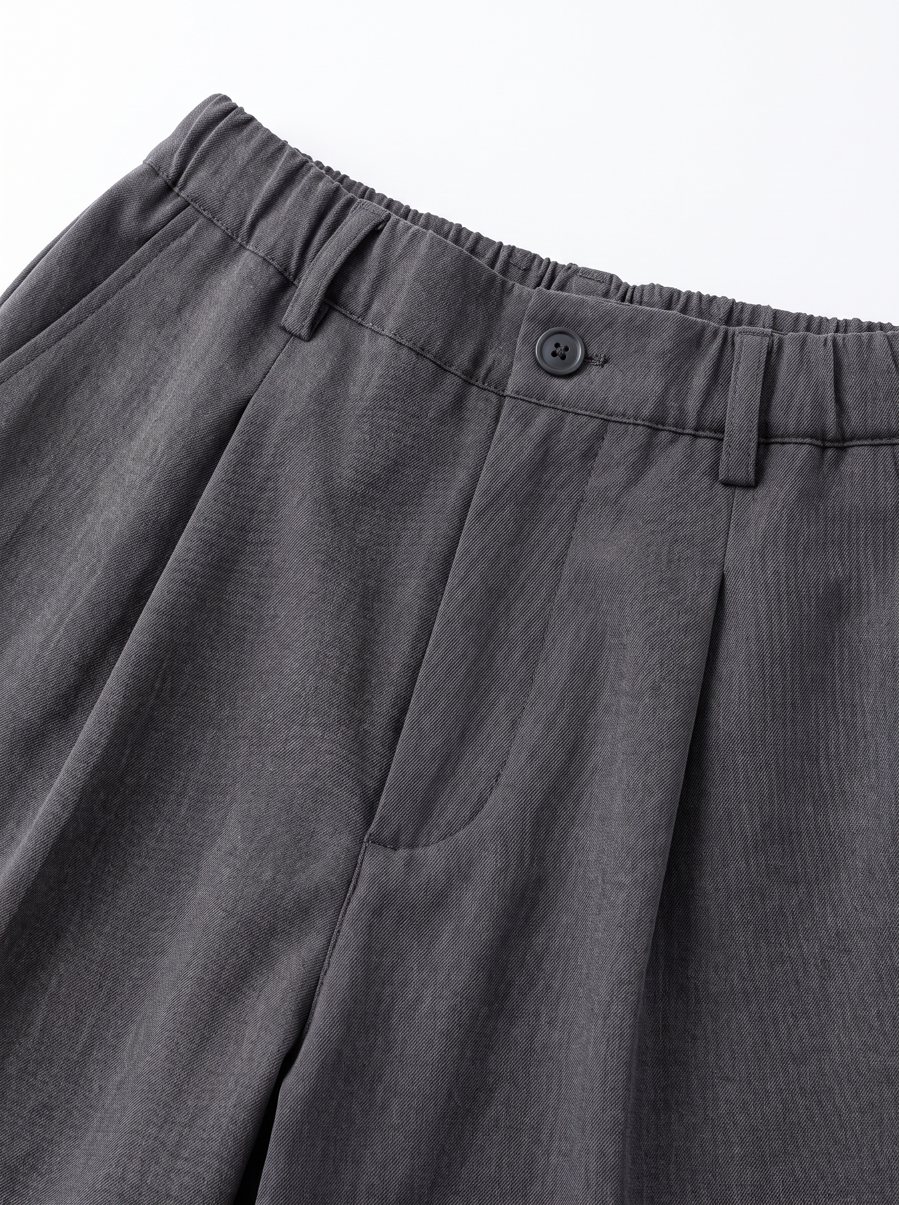 NOMAD AD45 Pantalone carrot con pince grigio scuro