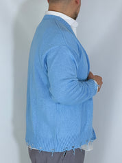 Cardigan azzurro TBS2603