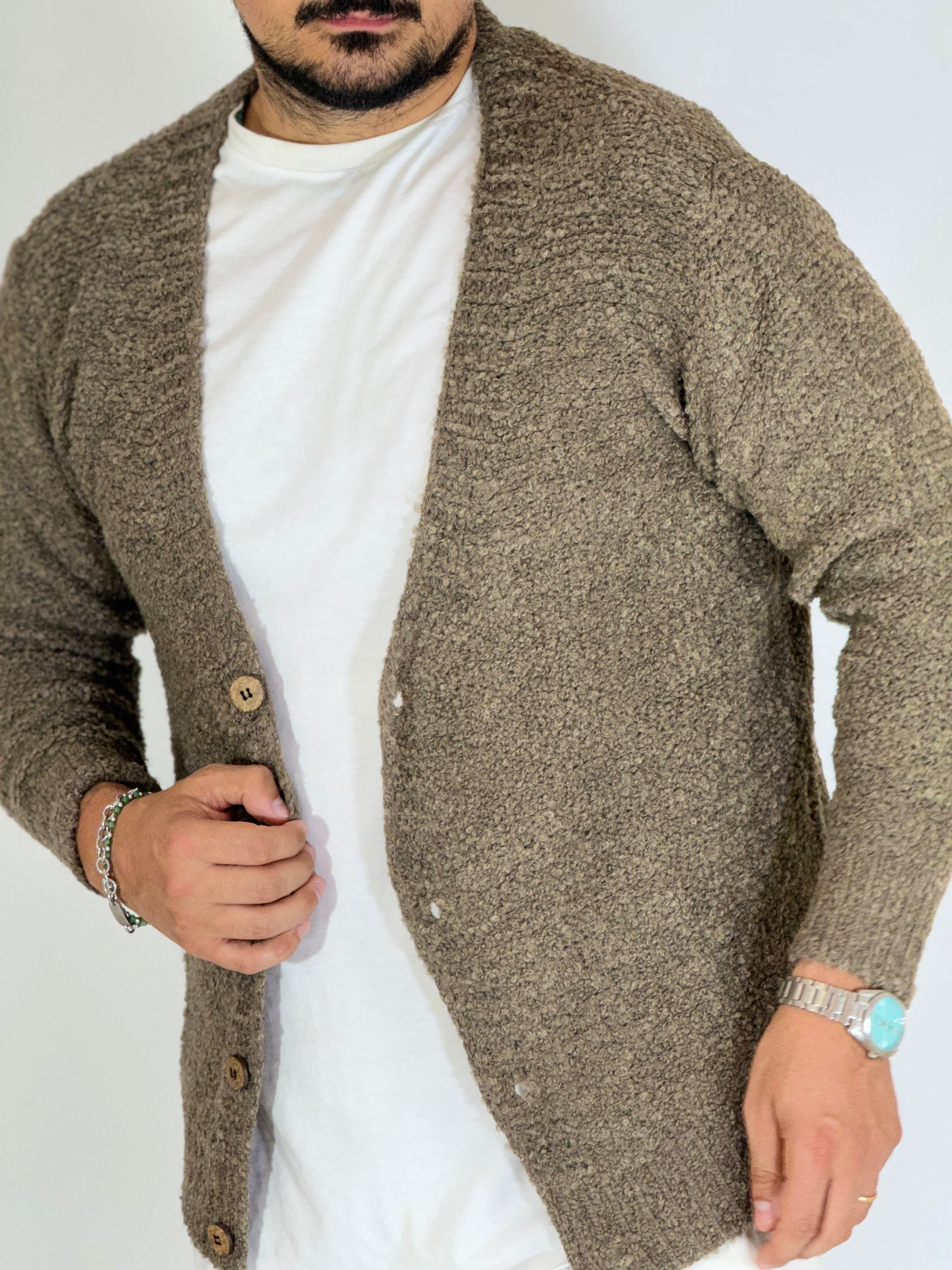 Cardigan boucler fango SER A424