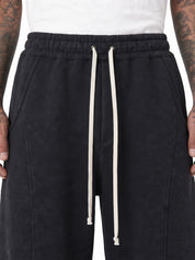 Pantalone tuta balloon fit nero DC186016