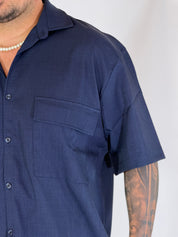 Fifth· Coordinato fiammato blu
