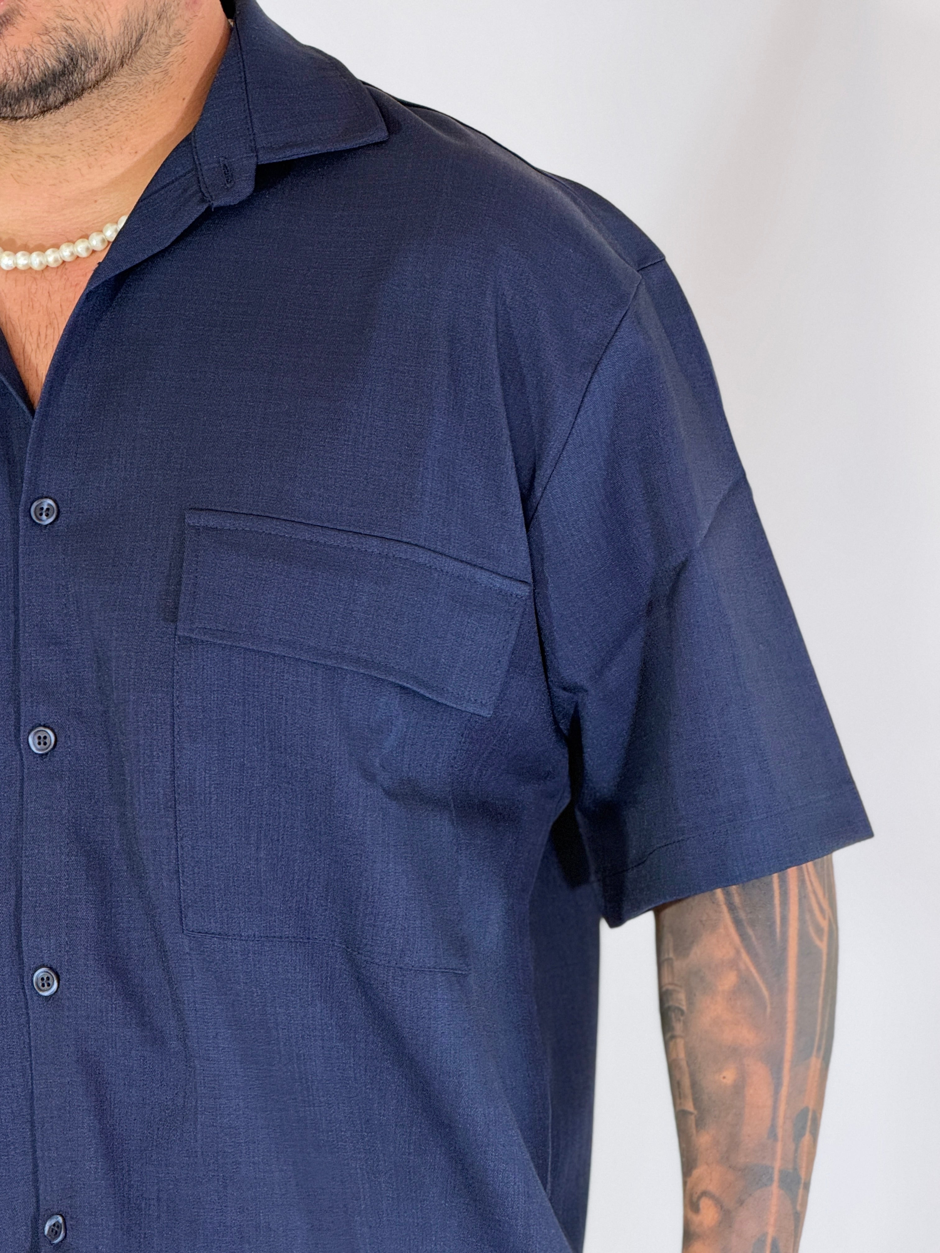 Fifth· Coordinato fiammato blu