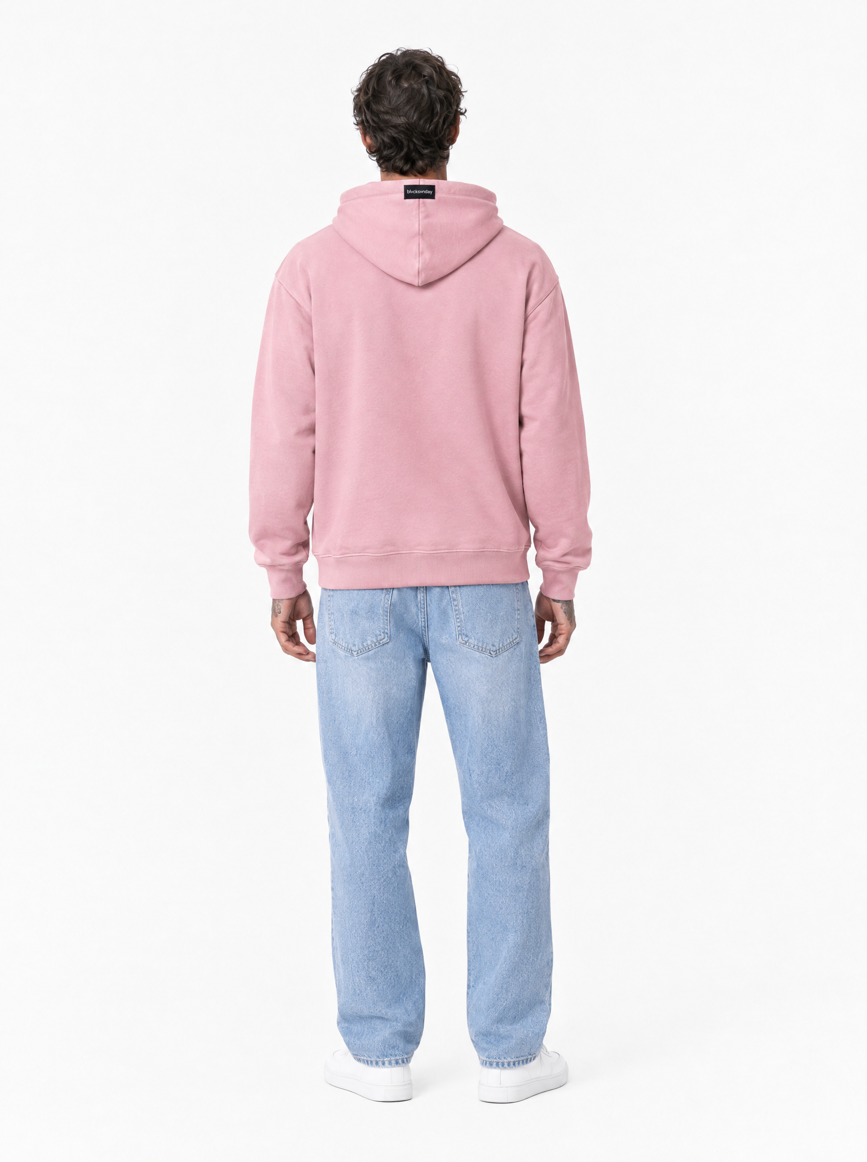 WILLIAMS felpa boxy rosa baby