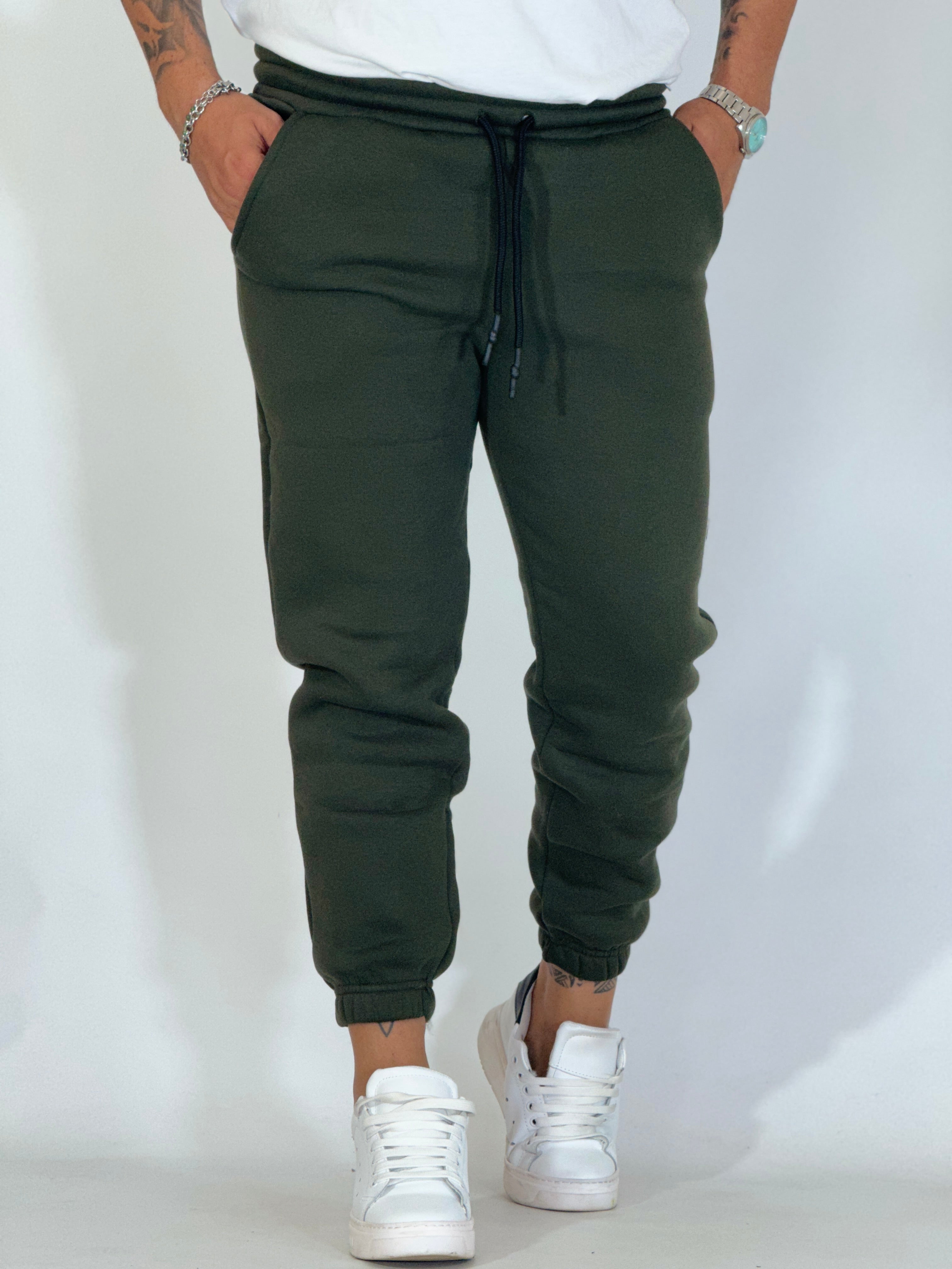 Pantalone tuta basic verde COST