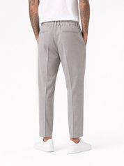 ESPERIA Pantalone con coulisse taupe